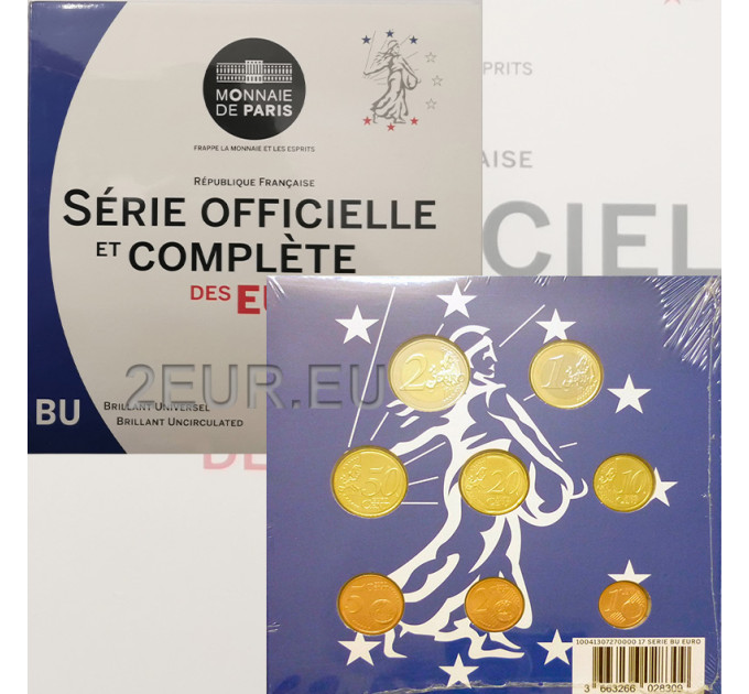 France BU set 2017 - Euro coin set