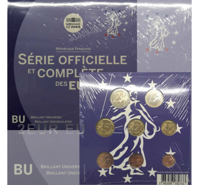 France BU set 2019 - Euro coin set