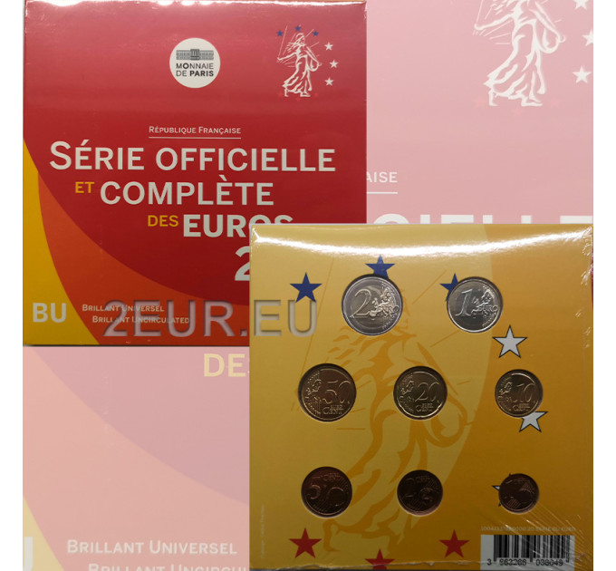 France BU set 2020 - Euro coin set