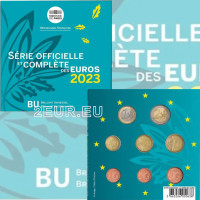 Prantsusmaa BU komplekt 2023 - Euromüntide komplekt