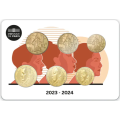 France BU set 2024 - EURO COIN SET - NEW NATIONAL SIDES