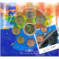 France BU set 2003 - Euro coin set - Souvenir BU-Set Eiffel Tower