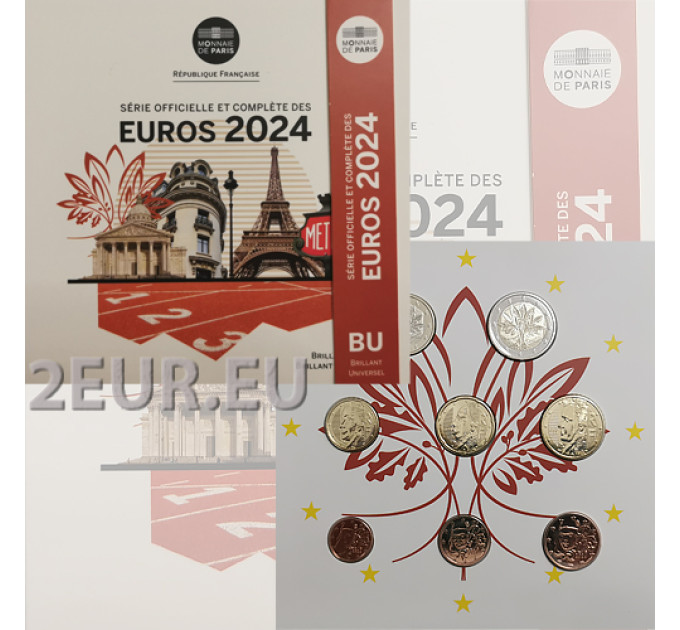 France BU set 2024 - Euro coin set