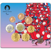 Prantsusmaa BU komplekt 2024 - Paraolümpia maskott