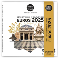 Prantsusmaa BU komplekt 2025 - Euromüntide komplekt
