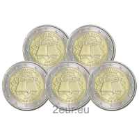 Saksamaa 2 eurot UNC 2007 – 50-aastane Rooma leping – ADFGJ