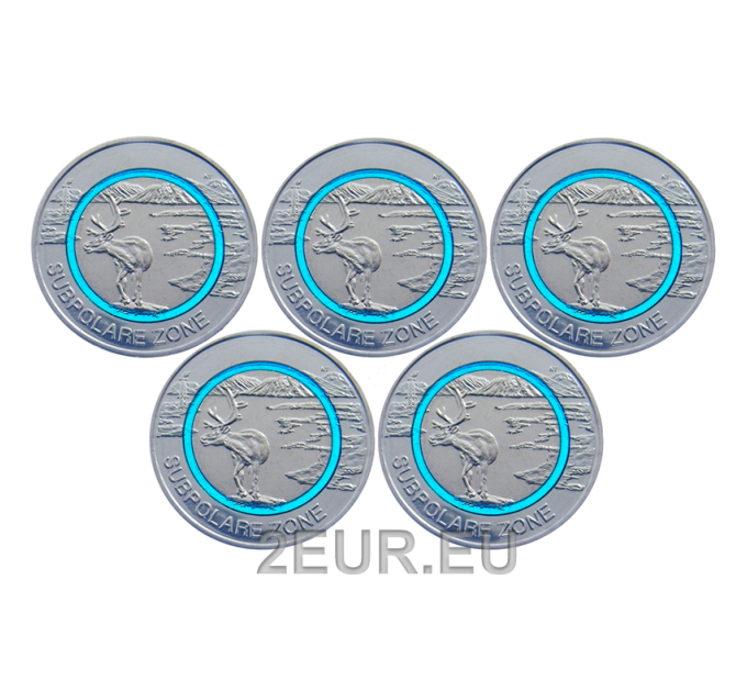 Germany 5 euro UNC 2020 - Subpolar Zone