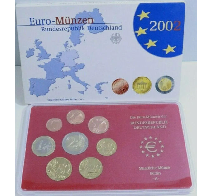 GERMANY SET PROOF 2002 - A