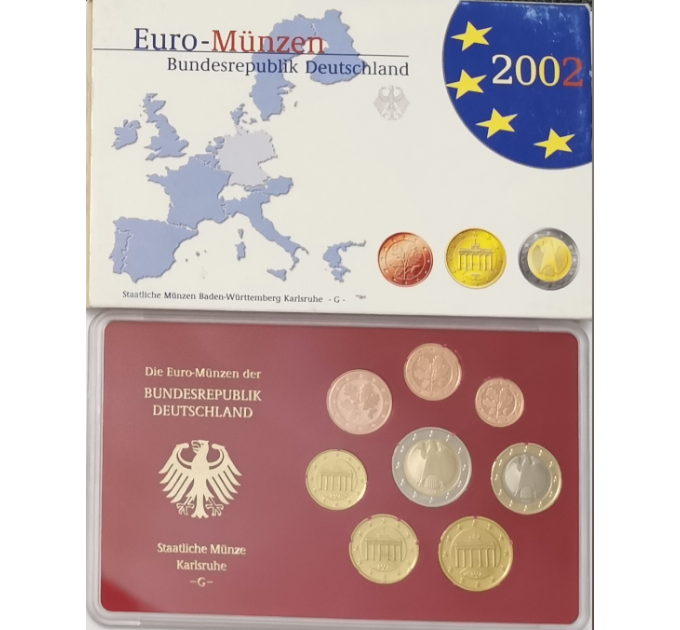 GERMANY SET PROOF 2002 - G