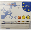 GERMANY SET PROOF 2003 - ADFGJ