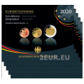 GERMANY SET PROOF 2020 - ADFGJ