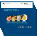GERMANY SET PROOF 2023 - ADFGJ