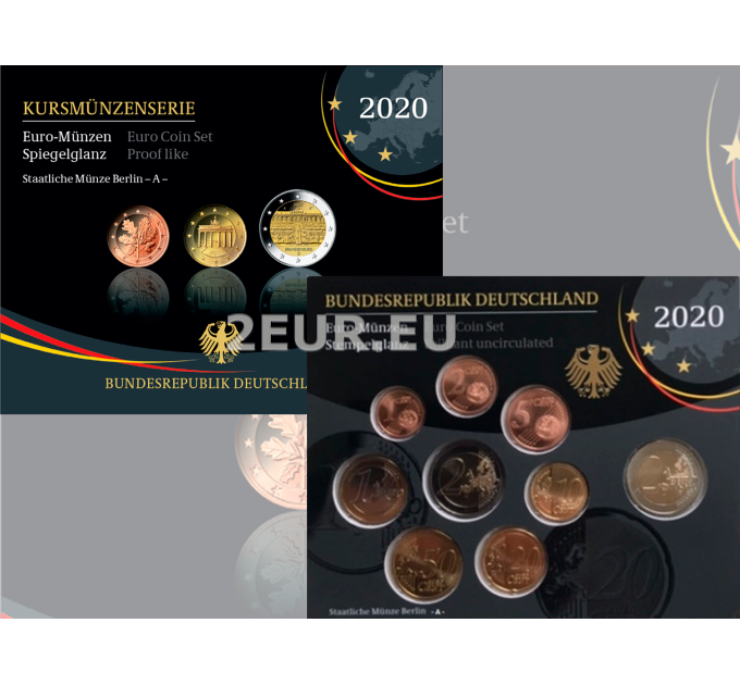 Germany 2020 - euro set BU