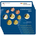 Germany euro set BU 2024
