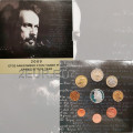 Greece 2009 - euro set BU - 100. birthday of Yannis Ritsos