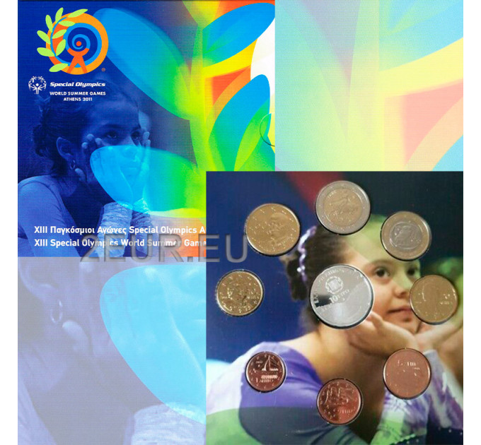 Greece 2011 - euro set - ATHENS SPECIAL OLYMPICS 2011