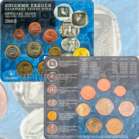 Kreeka eurokomplekt BU 2005 - eurokomplekt BU