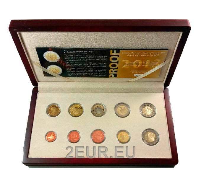 Greece 2013 - Euro set proof