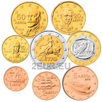 Kreeka euro komplekt UNC 2010 