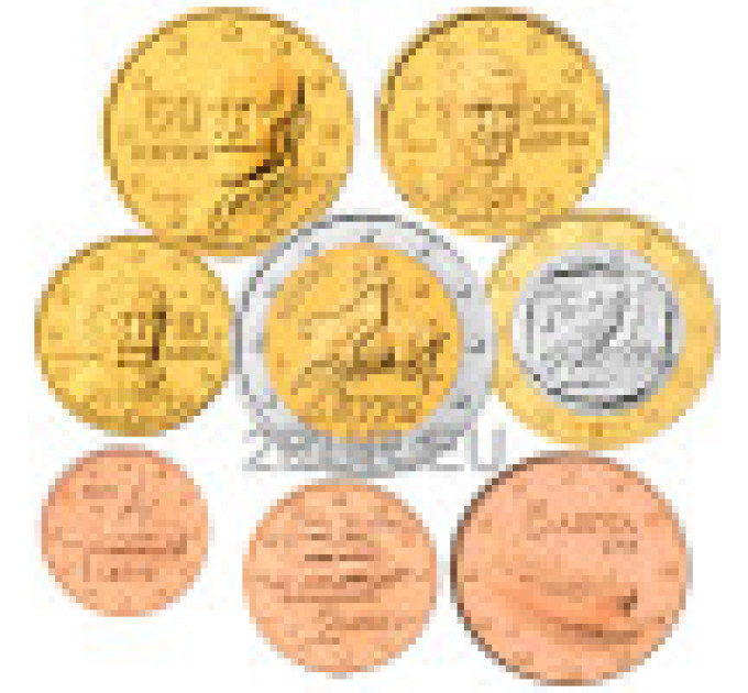 Greece euro set UNC 2003