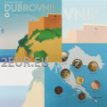 Croatia euro set BU 2023 - Dubrovnik