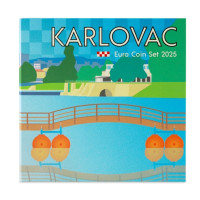 Horvaatia euro komplekt BU 2025 - Karlovac