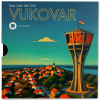 Horvaatia euro komplekt BU 2026 - Vukovar