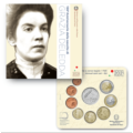 Italy 2021 - Euro Set BU + silver - Grazia Deledda