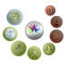 Italy Euro set BU + 5 euro silver coin 2024 - 25th Anniversary of the foundation of the Italian Federation of Rare Diseases