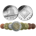 Italy Euro set BU + 5 euro silver coin 2025 - 120th Anniversary of the Automobile Club