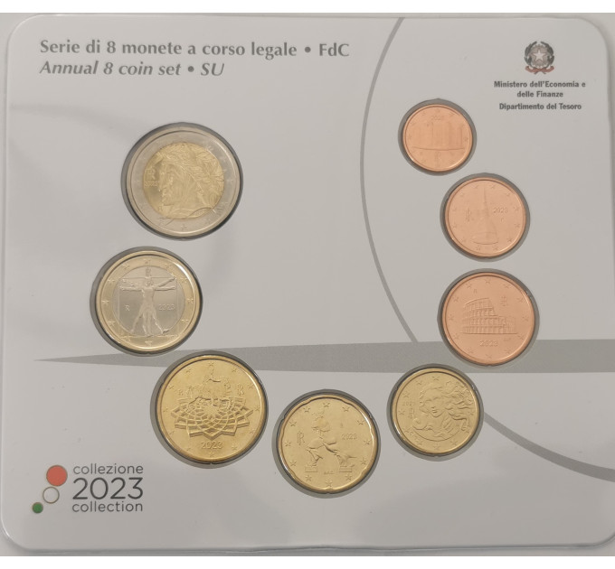 Italy 2023 - Euro Set BU