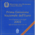 Italy Euro set BU 2002