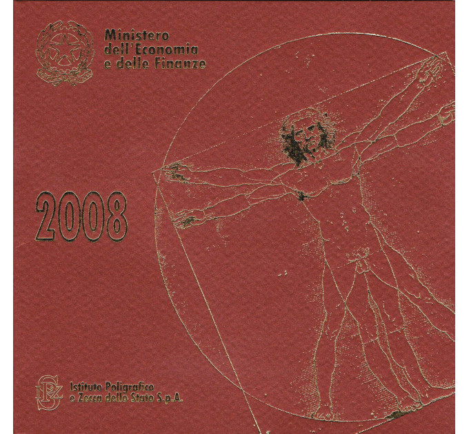 Italy Euro set BU 2008