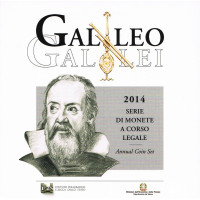 Itaalia Euro komplekt BU 2014 - Galileo Galilei