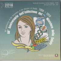 Itaalia Euro komplekt BU 2018 - Itaalia tervishoiuministeerium