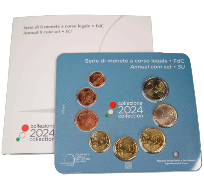Italy Euro set BU 2024