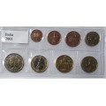 Italy euro set UNC 2004