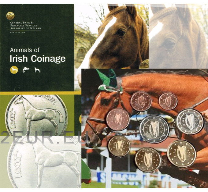 Ireland euro set BU 2010 - Land of the Horses