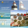 Ireland euro set BU 2017 - Lighthouses & Coast Guard