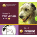 Ireland euro set BU 2012 - Animal motifs on Irish coins - Hound