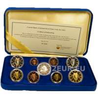 Iirimaa eurokomplekt proof 2012 – KÜMME AASTAT EUROT