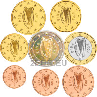 Iirimaa 2002 - Eurokomplekt UNC