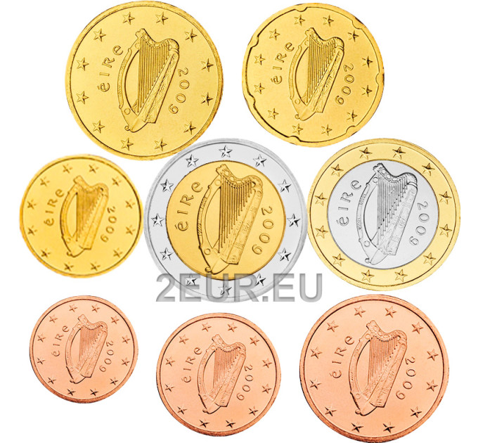 Ireland 2009 - Euro set UNC