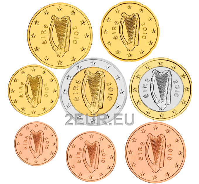 Ireland 2010 - Euro set UNC