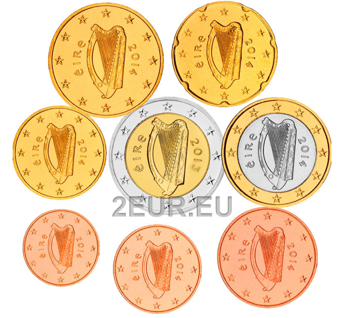Ireland 2016 - Euro set UNC