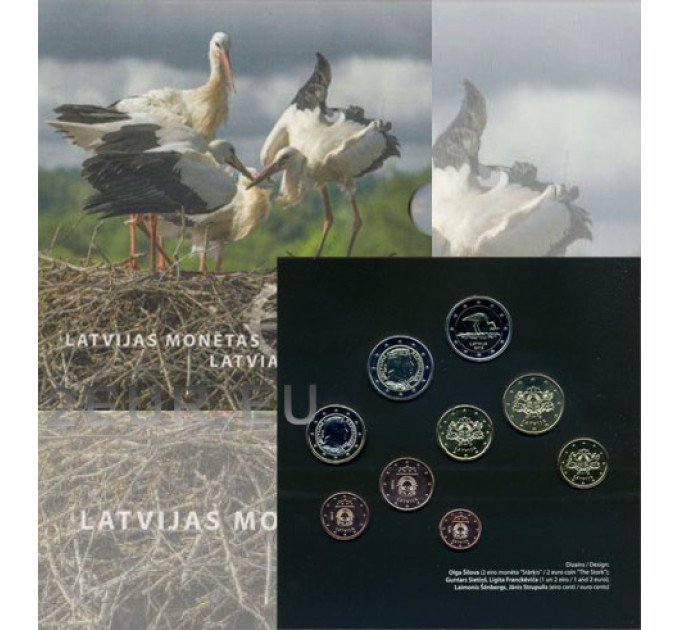 Latvia 2015 - Euro set BU