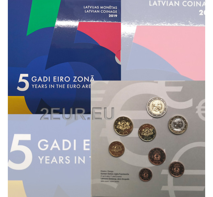 Latvia 2019 - Euro set BU