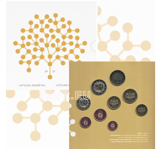 Latvia 2022 - Euro set BU