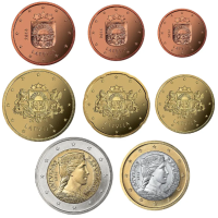 Läti 2014 - Euro komplekt UNC