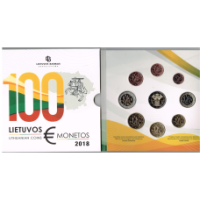 Leedu 2018 - Euro komplekt BU